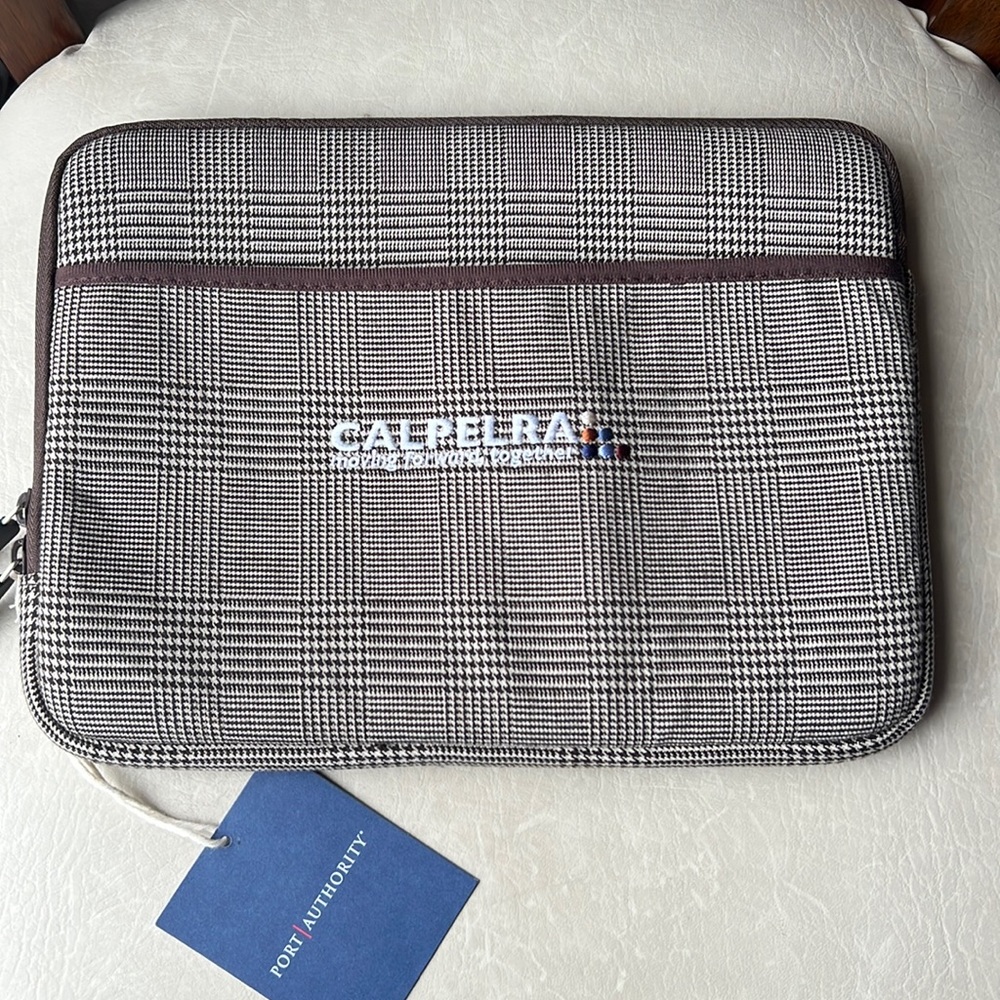 Brown iPad case holder